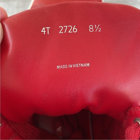 Prada Mens Leather High Top Sneakers Shoes - Picture 9 of 13